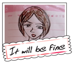 Grandmother's graffiti3 sticker #14811649