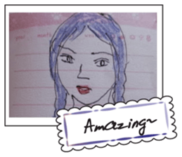 Grandmother's graffiti3 sticker #14811653