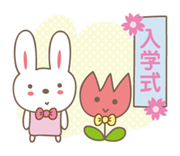 Spring event stickers! Rabbit and Turip sticker #14811943