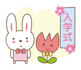 Spring event stickers! Rabbit and Turip sticker #14811943