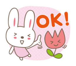 Spring event stickers! Rabbit and Turip sticker #14811958