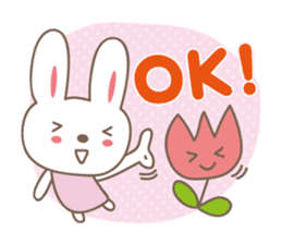 Spring event stickers! Rabbit and Turip sticker #14811958