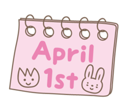 Spring event stickers! Rabbit and Turip sticker #14811966