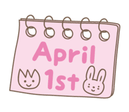 Spring event stickers! Rabbit and Turip sticker #14811966