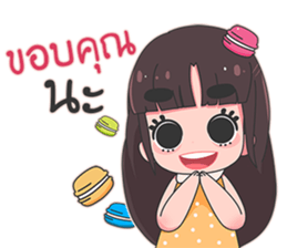 Big Eyebrow Girl sticker #14812445