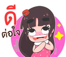 Big Eyebrow Girl sticker #14812453