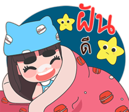 Big Eyebrow Girl sticker #14812454