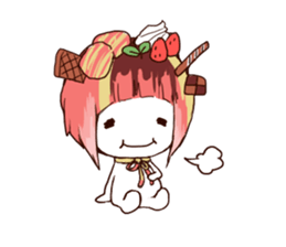 sweet head sticker #14812667