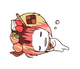 sweet head sticker #14812670