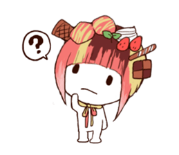 sweet head sticker #14812675