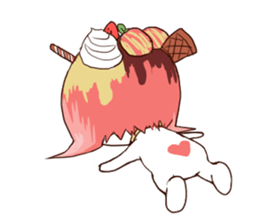 sweet head sticker #14812676