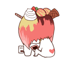 sweet head sticker #14812683