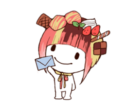 sweet head sticker #14812699