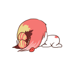 sweet head sticker #14812701