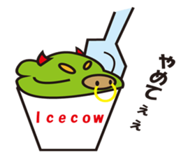 Ice Cow sticker #14812706