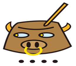 Ice Cow sticker #14812712