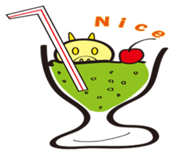 Ice Cow sticker #14812732