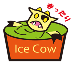 Ice Cow sticker #14812734