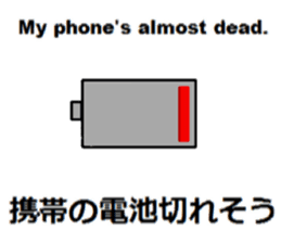 Study English and Japanese4 sticker #14813559