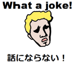 Study English and Japanese4 sticker #14813578