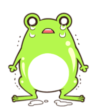Crybaby frog part.1 sticker #14813776