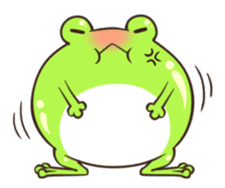 Crybaby frog part.1 sticker #14813791