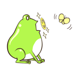 Crybaby frog part.1 sticker #14813792