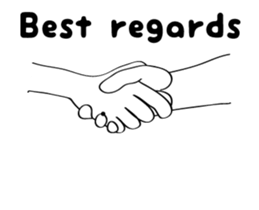 Booger finger gesture hand stickers sticker #14815778