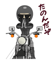 American type Motorcycle men sticker #14816137