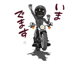 American type Motorcycle men sticker #14816142