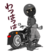 American type Motorcycle men sticker #14816149