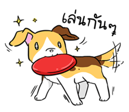 Look at dog sticker #14816553