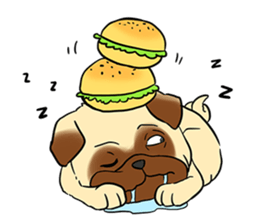 Look at dog sticker #14816557