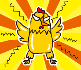 Happy Cluck sticker #14816914