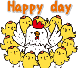 Happy Cluck sticker #14816916