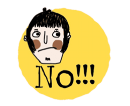 Kay in January ( Deutsch & Enlgish ) sticker #14817046