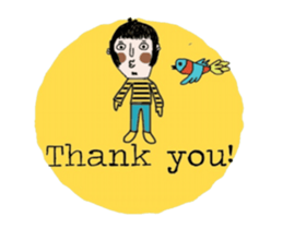 Kay in January ( Deutsch & Enlgish ) sticker #14817047