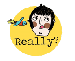 Kay in January ( Deutsch & Enlgish ) sticker #14817057