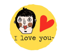 Kay in January ( Deutsch & Enlgish ) sticker #14817058