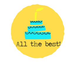 Kay in January ( Deutsch & Enlgish ) sticker #14817059