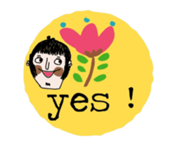 Kay in January ( Deutsch & Enlgish ) sticker #14817062