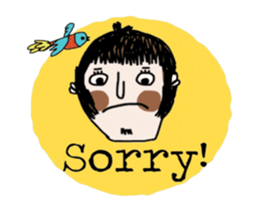 Kay in January ( Deutsch & Enlgish ) sticker #14817063