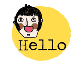 Kay in January ( Deutsch & Enlgish ) sticker #14817065