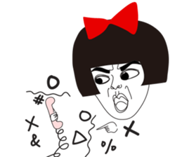 Naughty NANAKO- Best wishes for new year sticker #14817704