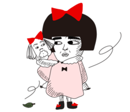 Naughty NANAKO- Best wishes for new year sticker #14817709