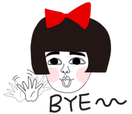 Naughty NANAKO- Best wishes for new year sticker #14817717