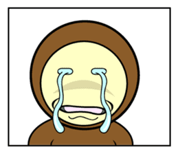 Hello with the Brown zentai! sticker #14817764