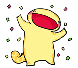 It is a sticker of Giant salamander sticker #14818102