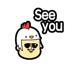 Hair type bird type sticker #14818300