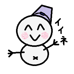 maru honnwaka a snowman